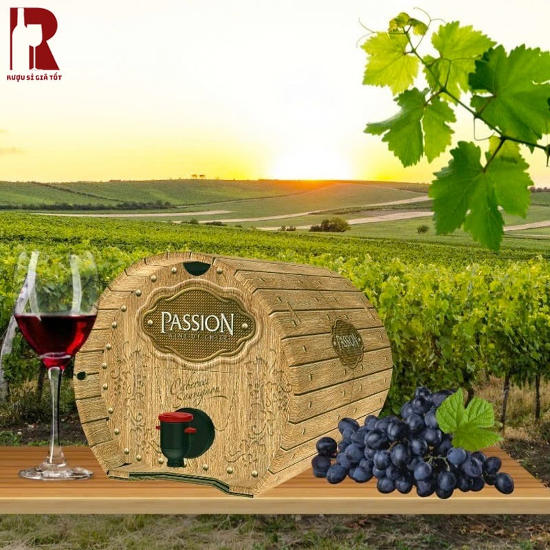 Rượu Vang Bịch Chile Đỏ Passion Nhập Khẩu