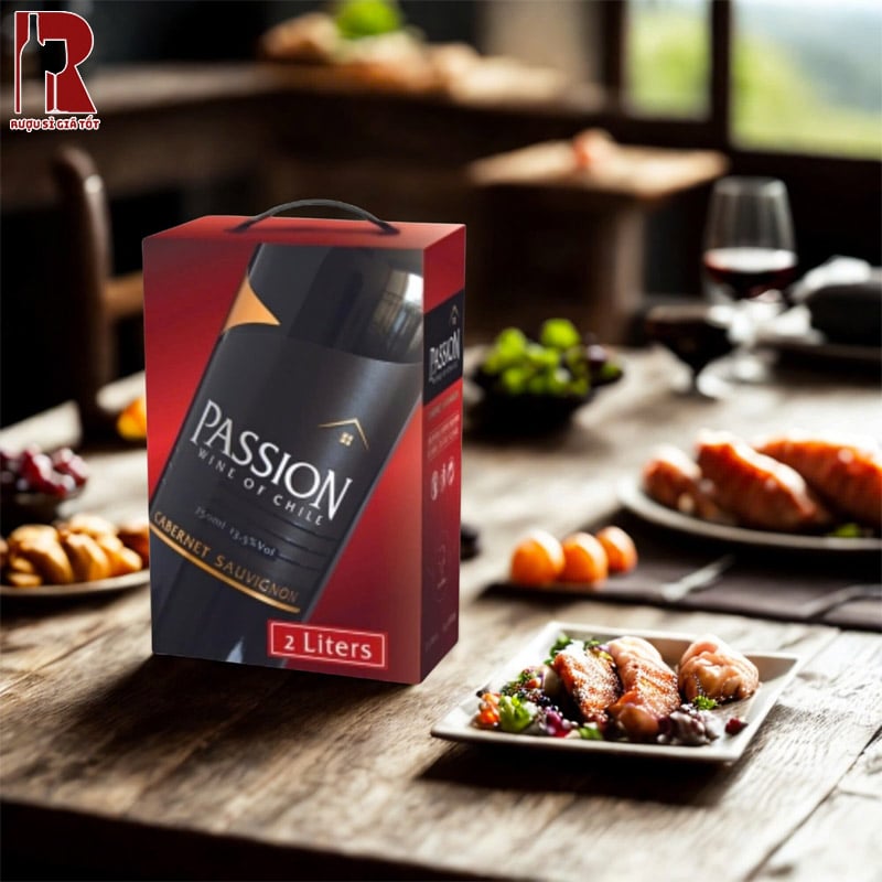 Mua Rượu Vang Bịch Chile Đỏ Passion Chất Lượng