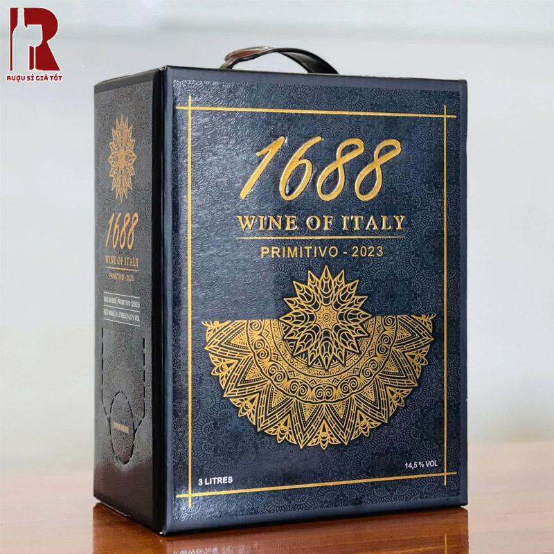 Mua Rượu Vang Bịch Ý 1688 Primitivo Ở Đâu Ngon Nhất