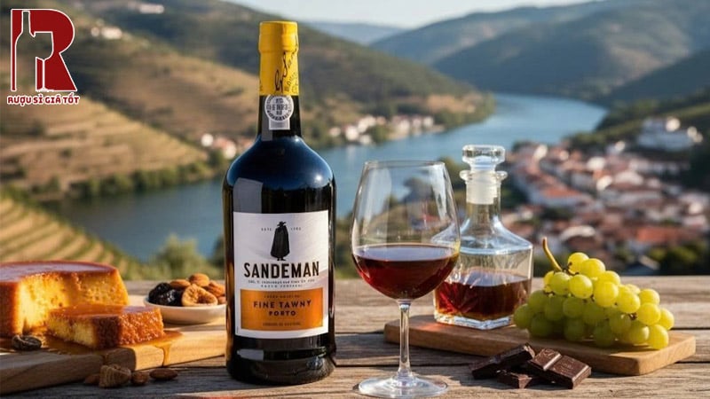 Mua Rượu Vang Bồ Ban Nha Đỏ Sandeman Port Tawny Ở Đâu?