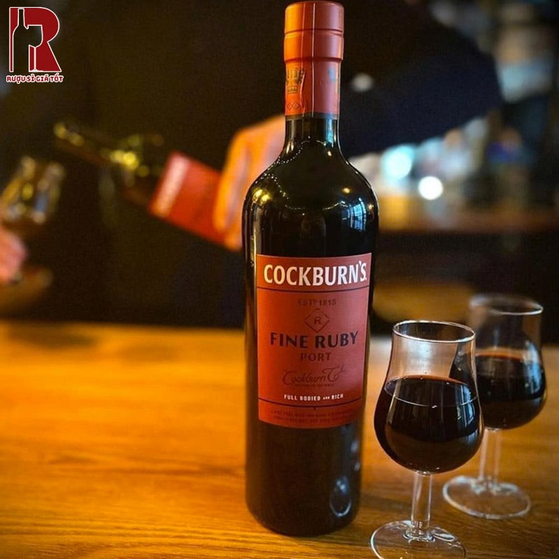 Mua Rượu Vang Bồ Đào Nha Cường Hoá Cockburn's Fine Ruby Port Chất Lượng