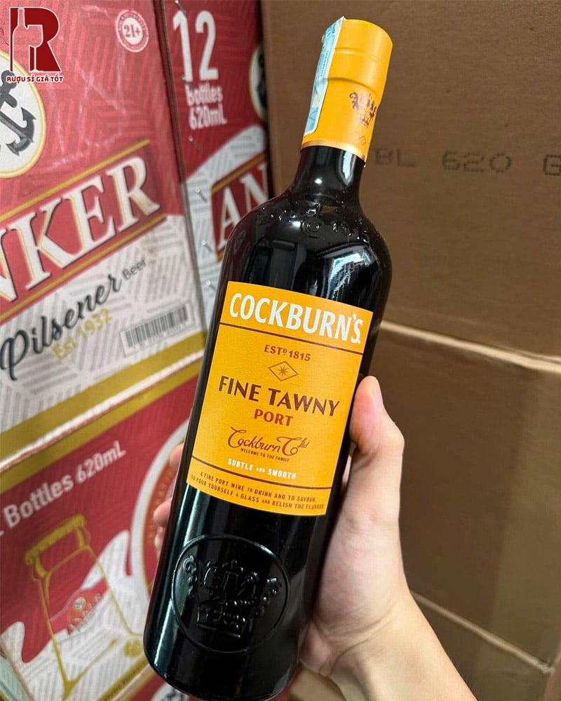 Mua Rượu Vang Bồ Đào Nha Cường Hoá Cockburn's Fine Tawny Port