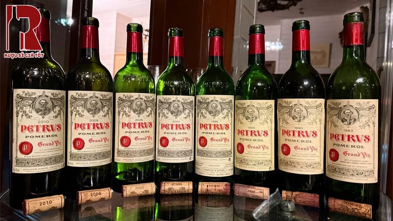 Rượu vang Chateau Pétrus Pomerol Merlot cao cấp