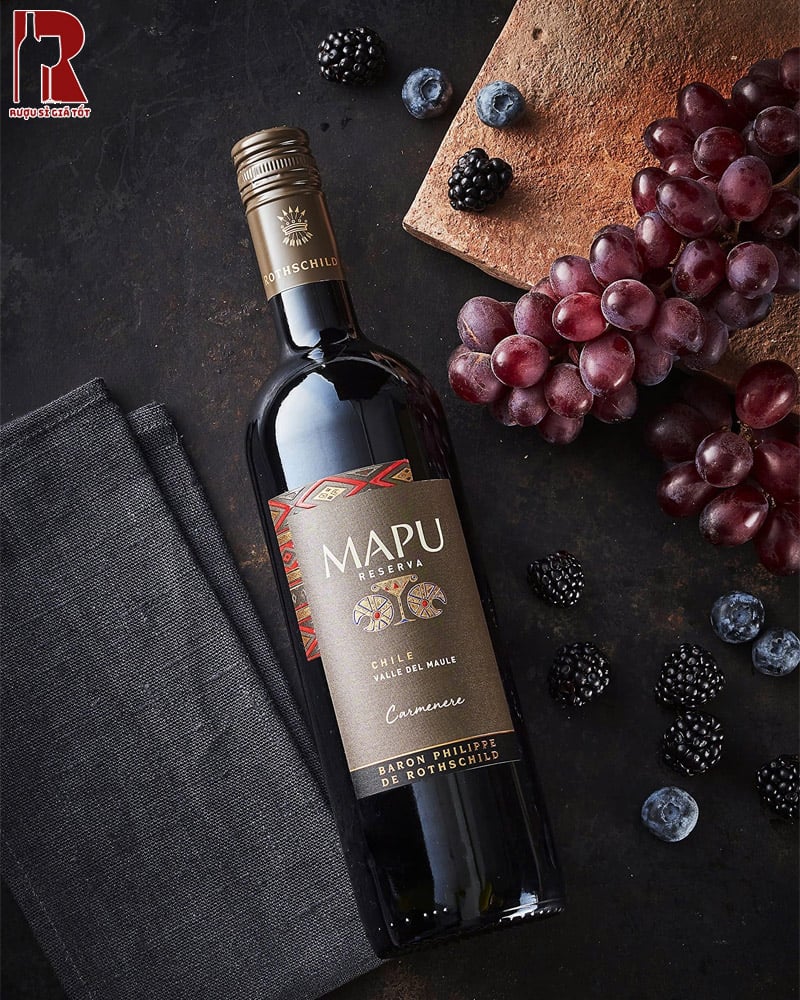 Rượu Vang Chile Đỏ Baron Philippe de Rothschild Mapu Grand Reserva Chất Lượng