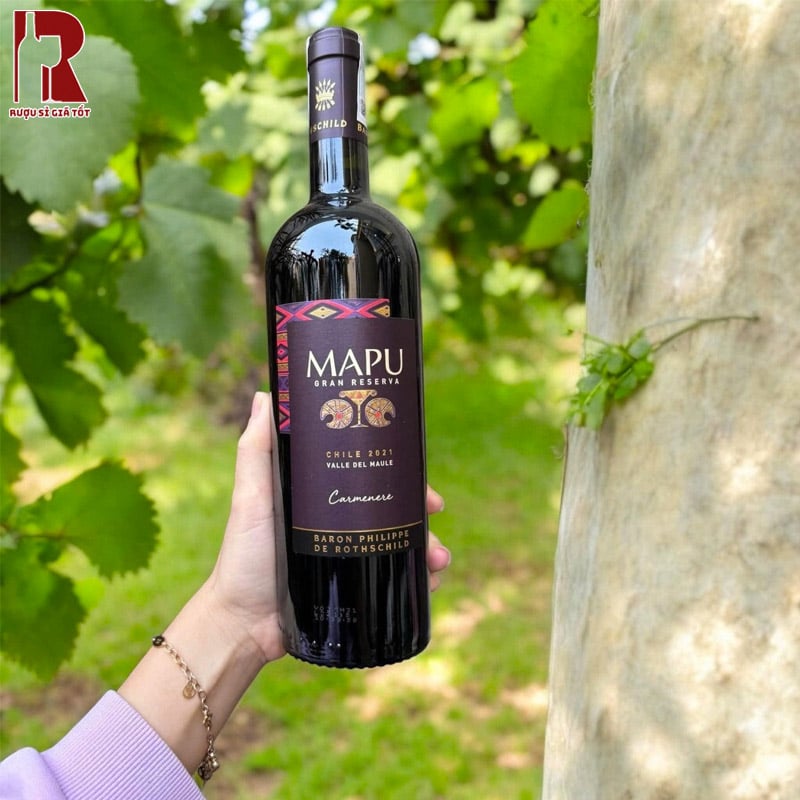 Rượu Vang Chile Đỏ Baron Philippe de Rothschild Mapu Grand Reserva Giá Rẻ