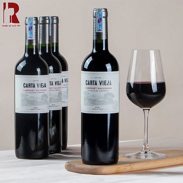 Rượu Vang Chile Đỏ Carta Vieja Cabernet Sauvignon