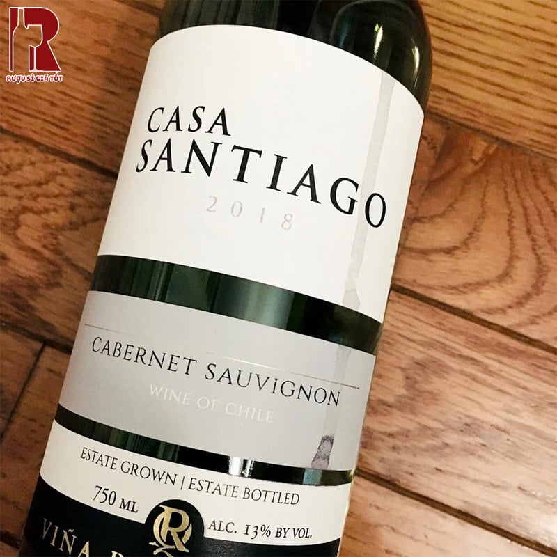 Rượu Vang Chile Đỏ Casa Santiago Ngon Bổ Rẻ