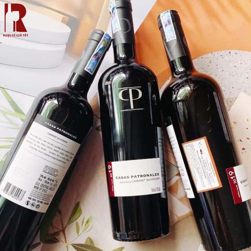 Giá Rượu Vang Chile Đỏ Casas Patronales