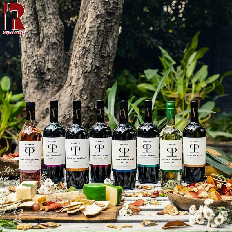 Các Loại Rượu Vang Chile Đỏ CP Reserva Nhập Khẩu