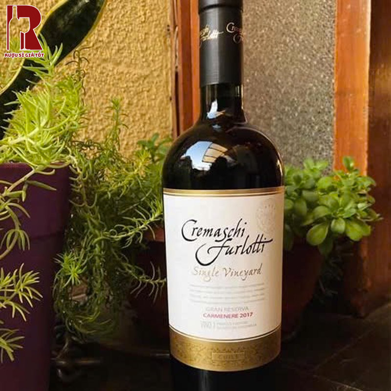 Rượu Vang Chile Đỏ Cremaschi Furlotti Single Vineyard Chính Ngạch