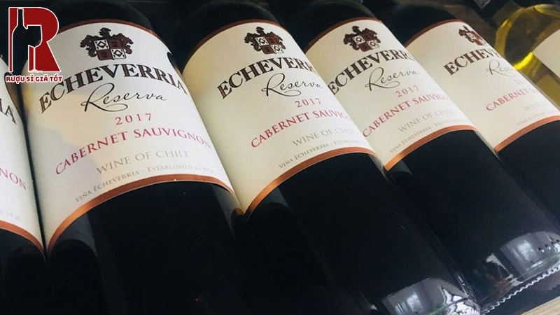 Giá Rượu Vang Chile Đỏ Echeverria Reserva Hiện Nay