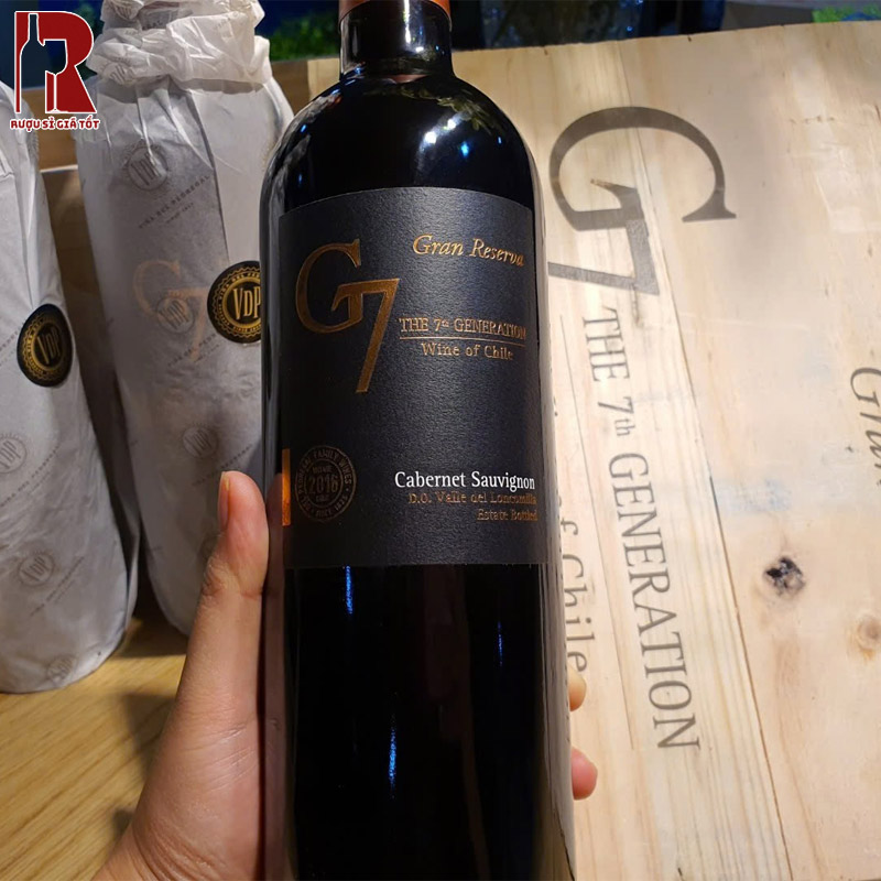 Rượu Vang Chile Đỏ G7 Gran Reserva Cabernet Sauvignon Giá Tốt