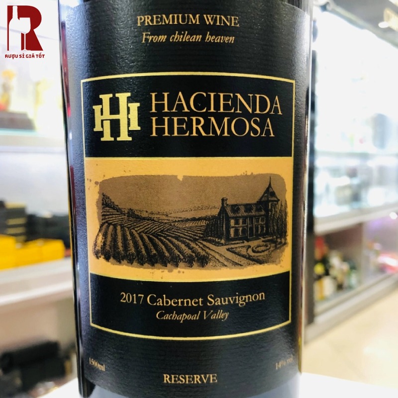 Hương Vị Rượu Vang Chile Đỏ Hacienda Hermosa Reserva 1.5L