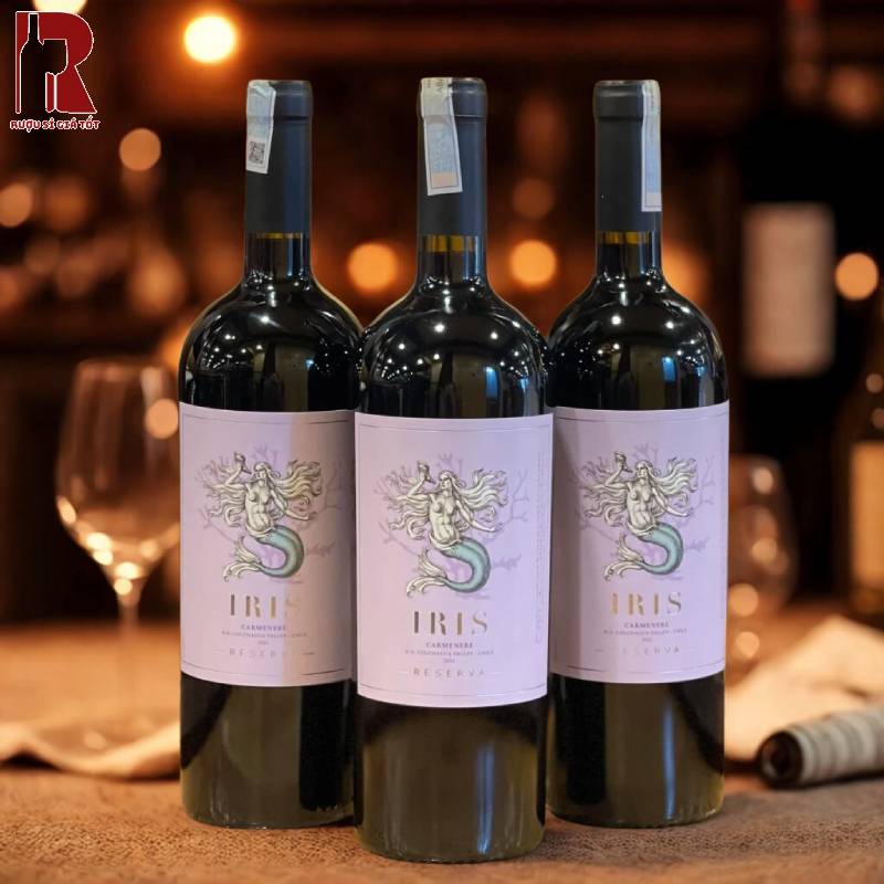 Giá Rượu Vang Chile Đỏ IRIS Reserva Cao Không?