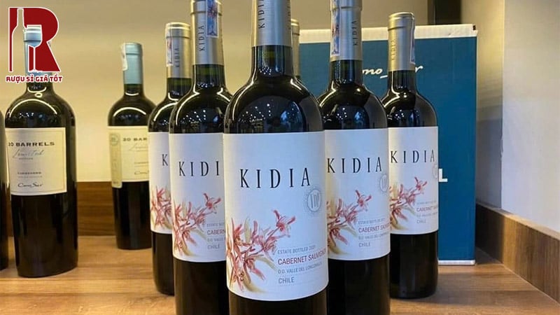 Rượu Vang Chile Đỏ Kidia Classico Cabernet Sauvignon Ngon Bổ Rẻ