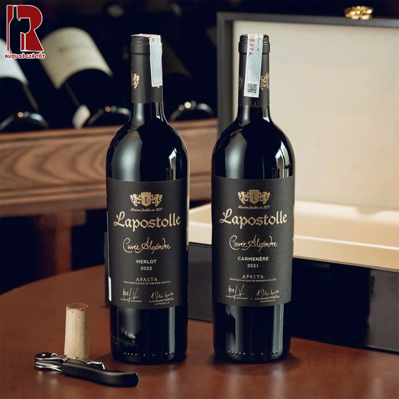 Rượu Vang Chile Đỏ Lapostolle Cuvee Alexandre Nhập Khẩu