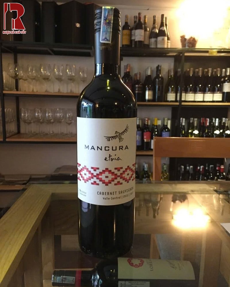 Rượu Vang Chile Đỏ Mancura Etnia Giá Rẻ