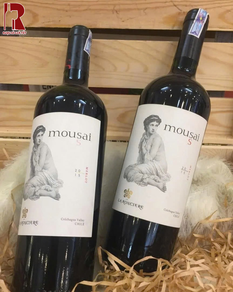 Rượu Vang Chile Đỏ Mousai Giá Rẻ