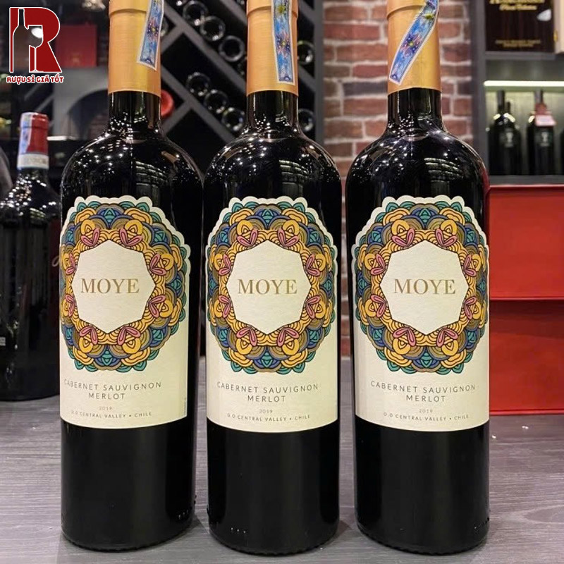 Rượu Vang Chile Đỏ Moye Cabernet Sauvignon Merlot Giá Tham Khảo
