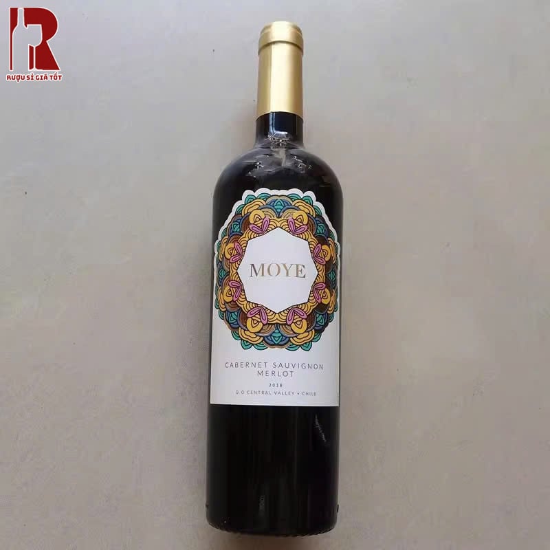 Rượu Vang Chile Đỏ Moye Cabernet Sauvignon Merlot Chất Lượng Cao