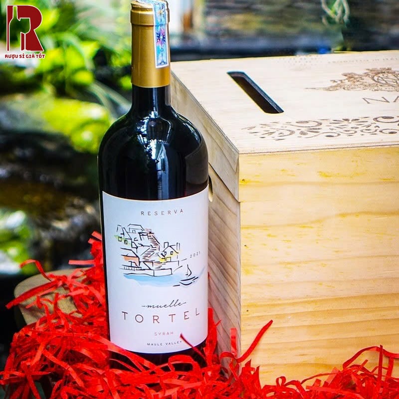 Giá Rượu Vang Chile Đỏ Muelle Tortel Reserva Shiraz Tại Việt Nam