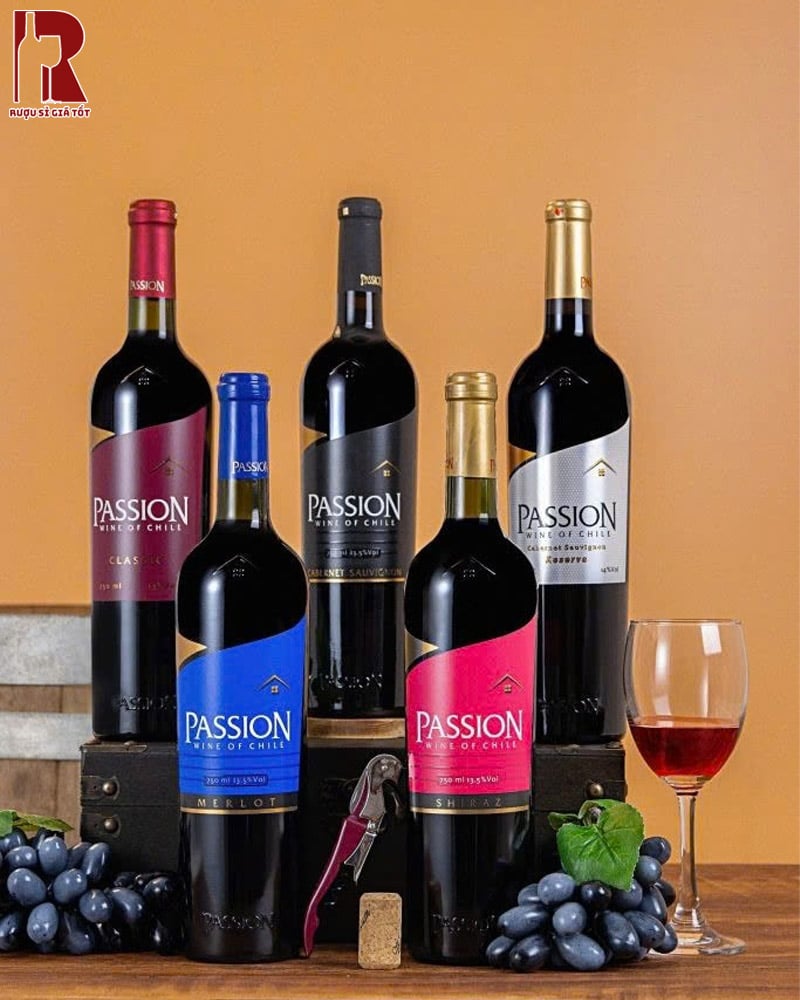 Giá Rượu Vang Chile Đỏ Passion Tại Việt Nam Bao Nhiêu?