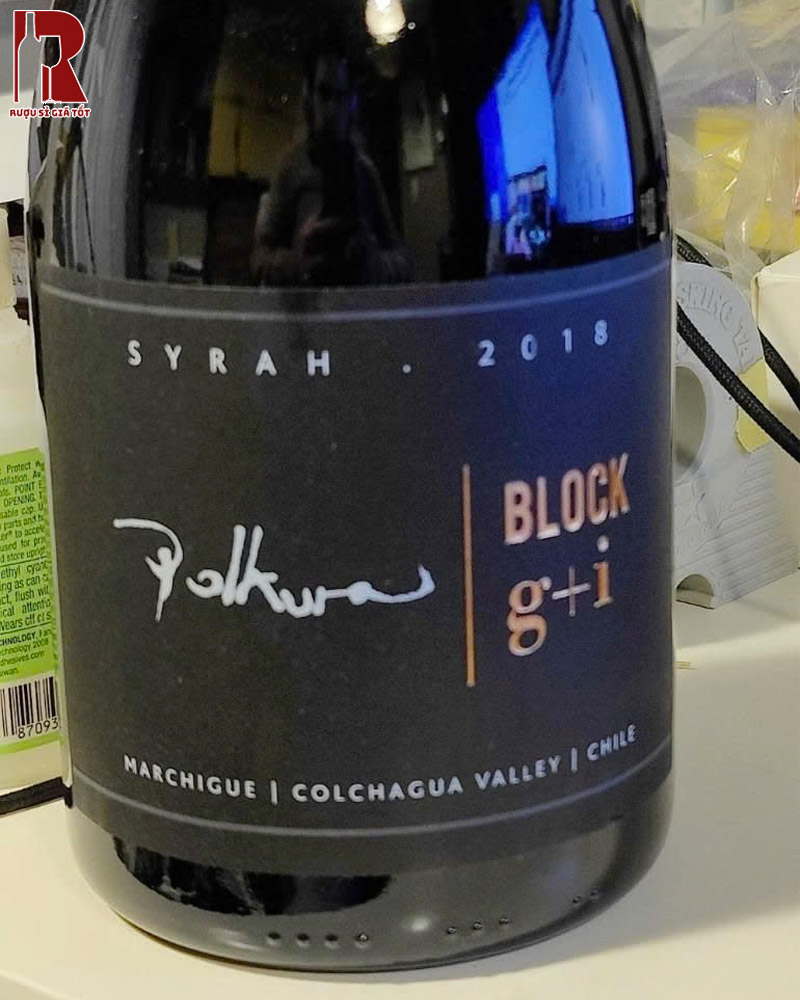 Rượu Vang Chile Đỏ Polkura Block G+I Shiraz Nhập Khẩu