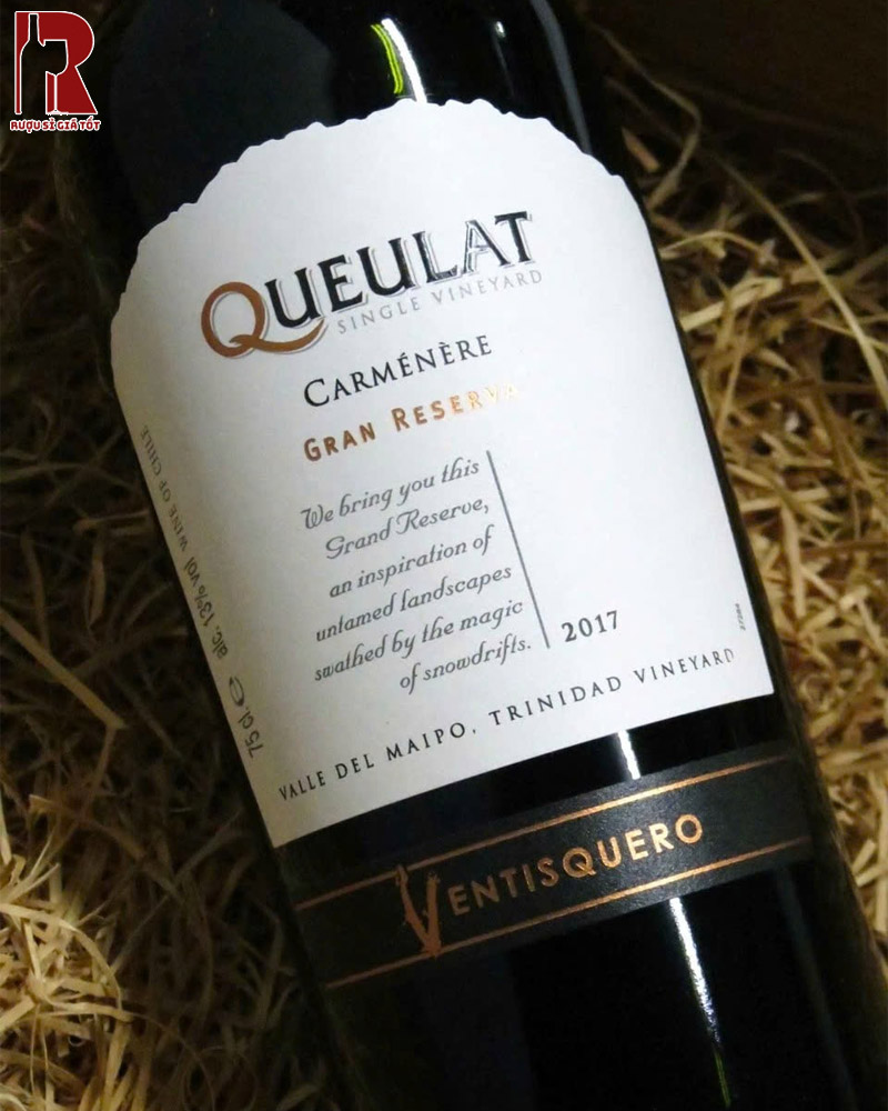 Rượu Vang Chile Đỏ Queulat Gran Reserva Ngon Bổ Rẻ