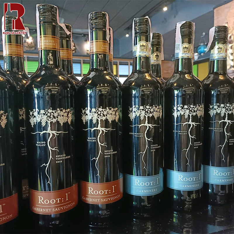 Mua Rượu Vang Chile Đỏ Root1 Nhập Khẩu Chính Ngạch