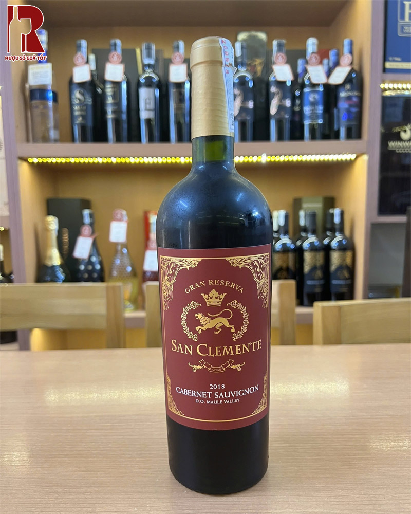 Rượu Vang Chile Đỏ San Clemente Gran Reserva Cabernet Sauvignon Giá Rẻ
