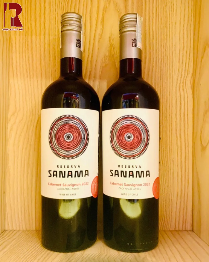 Thưởng Thức Rượu Vang Chile Đỏ Sanama Reserva Cabernet Sauvignon