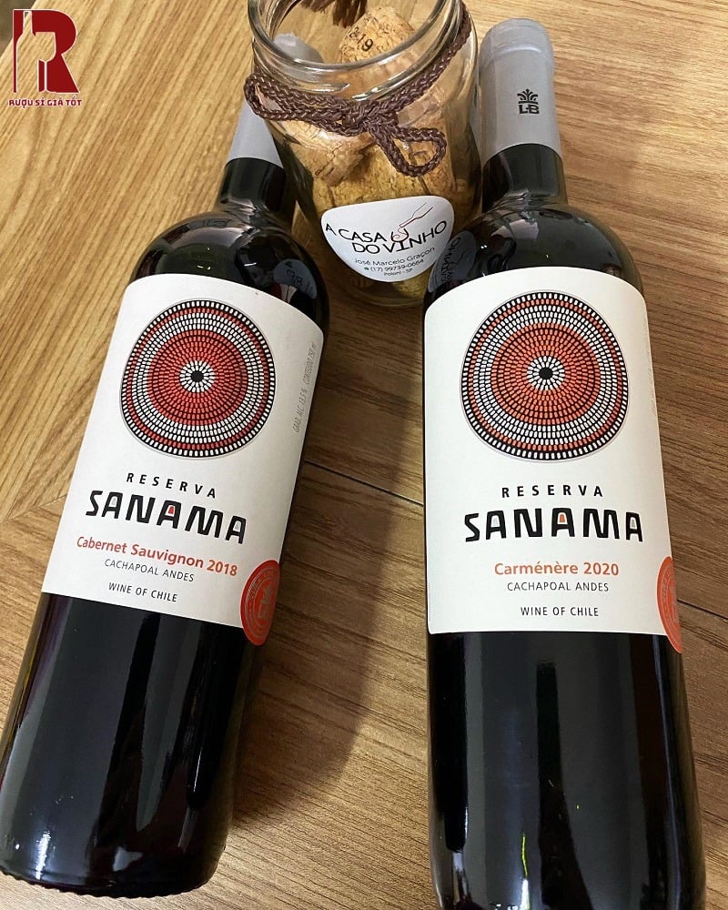 Rượu Vang Chile Đỏ Sanama Reserva Cabernet Sauvignon Giá Cập Nhật Mới Nhất