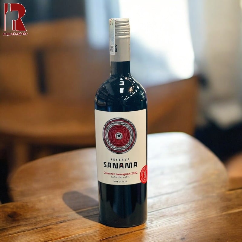 Mua Rượu Vang Chile Đỏ Sanama Reserva Cabernet Sauvignon Ngon