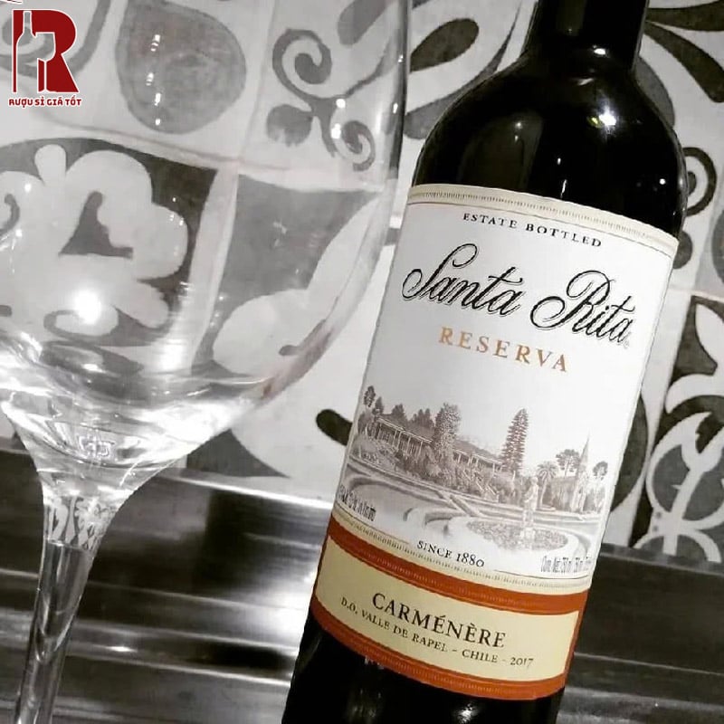 Bảo Quản Rượu Vang Chile Đỏ Santa Rita Reserva