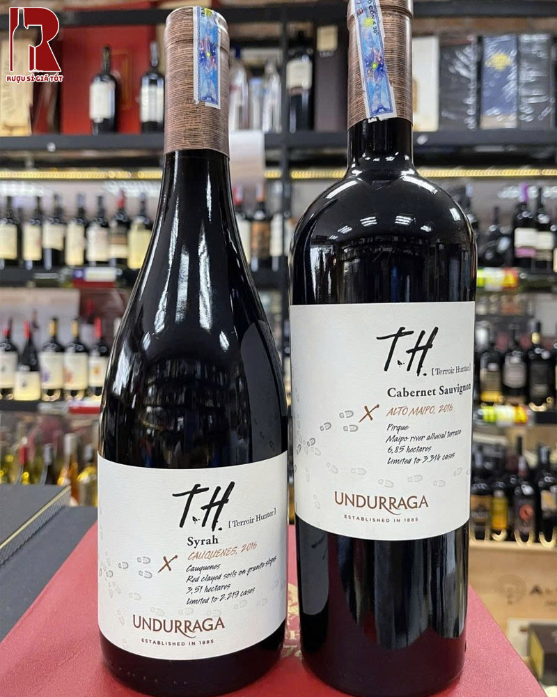 Rượu Vang Chile Đỏ T.H Các Loại