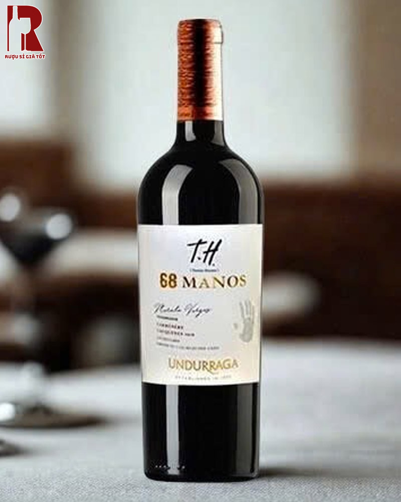 Rượu Vang Chile Đỏ Undurraga TH 68 Manos Cauquenes Cao Cấp