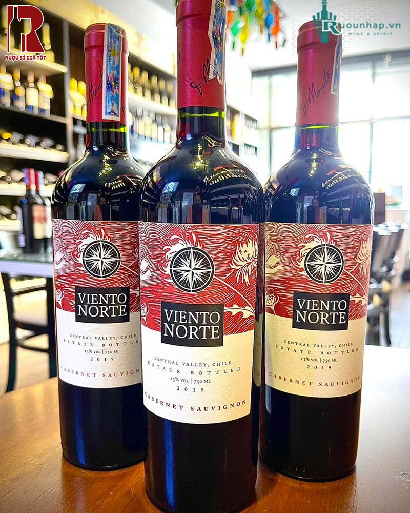Mua Rượu Vang Chile Đỏ Viento Norte Reserva Uy Tín