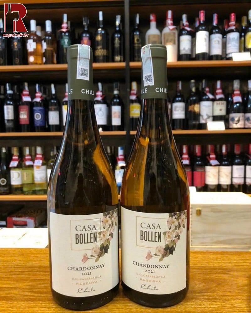Mua Rượu Vang Chile Trắng Casa Bollen Reserva Chardonnay