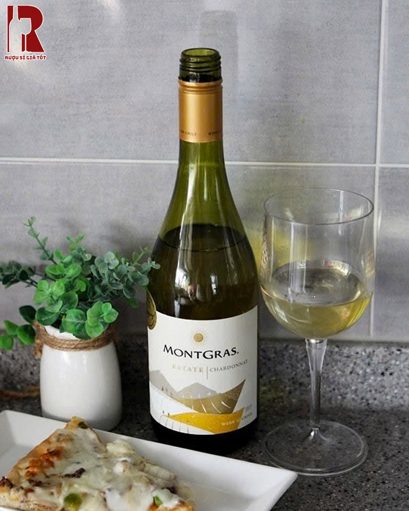 Mua Rượu Vang Chile Trắng MontGras Estate Chính Hãng