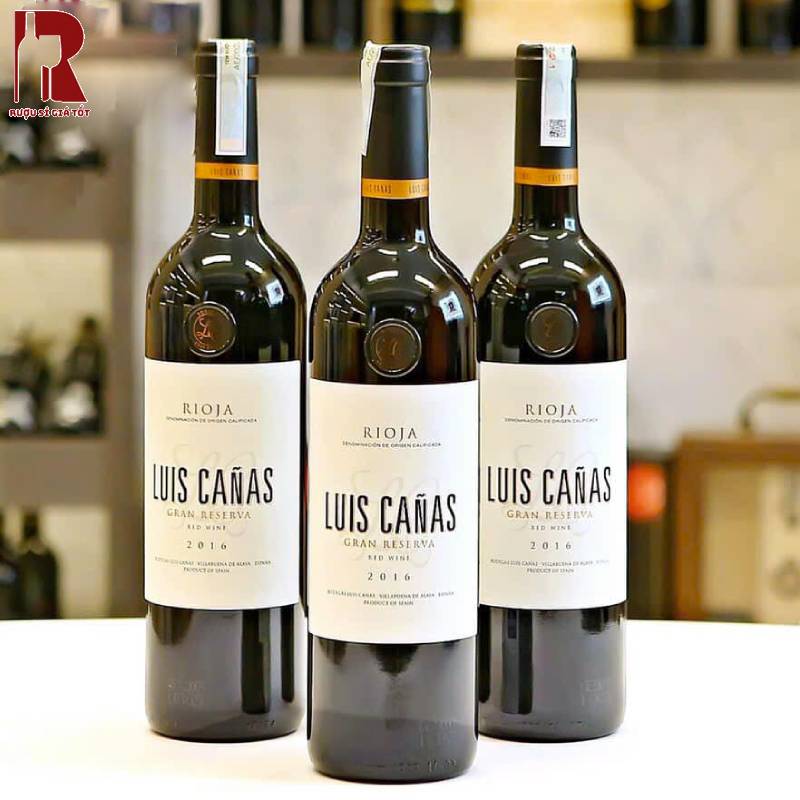 Mua Rượu Vang Tây Ban Nha Đỏ Luis Canas Gran Reserva Chất Lượng