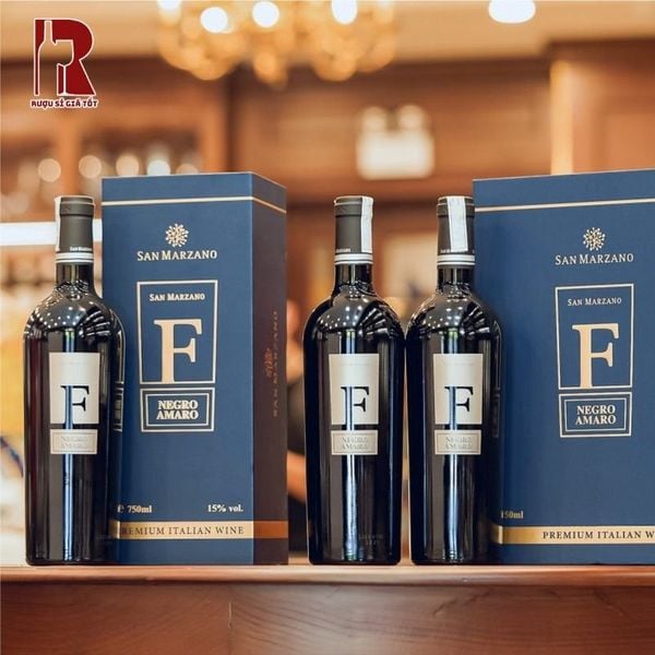 Rượu Vang Ý Đỏ F Negroamaro 15 Độ