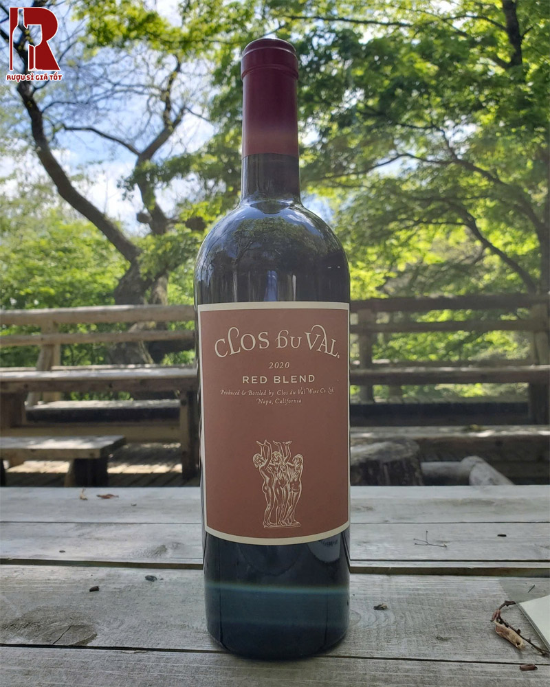 Mua Rượu Vang Mỹ Đỏ Clos du Val Red Blend California Nhập Khẩu