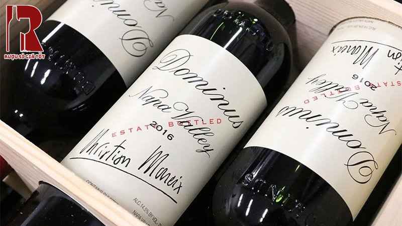 Rượu Vang Mỹ Đỏ Dominus Estate Cao Cấp