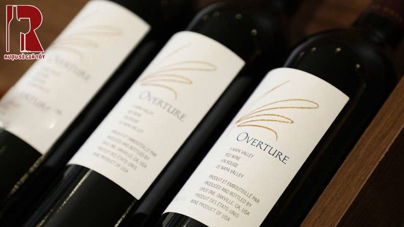 Bảo Quản Rượu Vang Mỹ Đỏ Opus One Overture Napa Valley