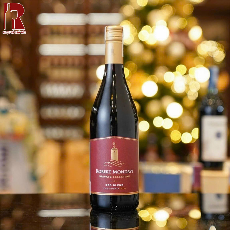 Mua Rượu Vang Mỹ Đỏ Robert Mondavi Private Selection Vint