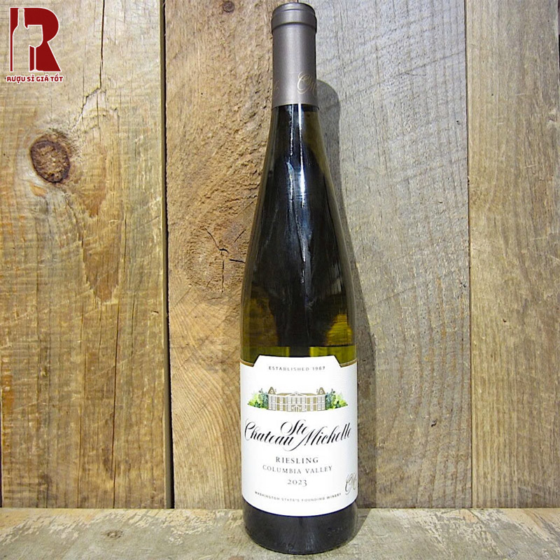 Giá Rượu Vang Mỹ Trắng Chateau Ste Michelle Hiện Nay