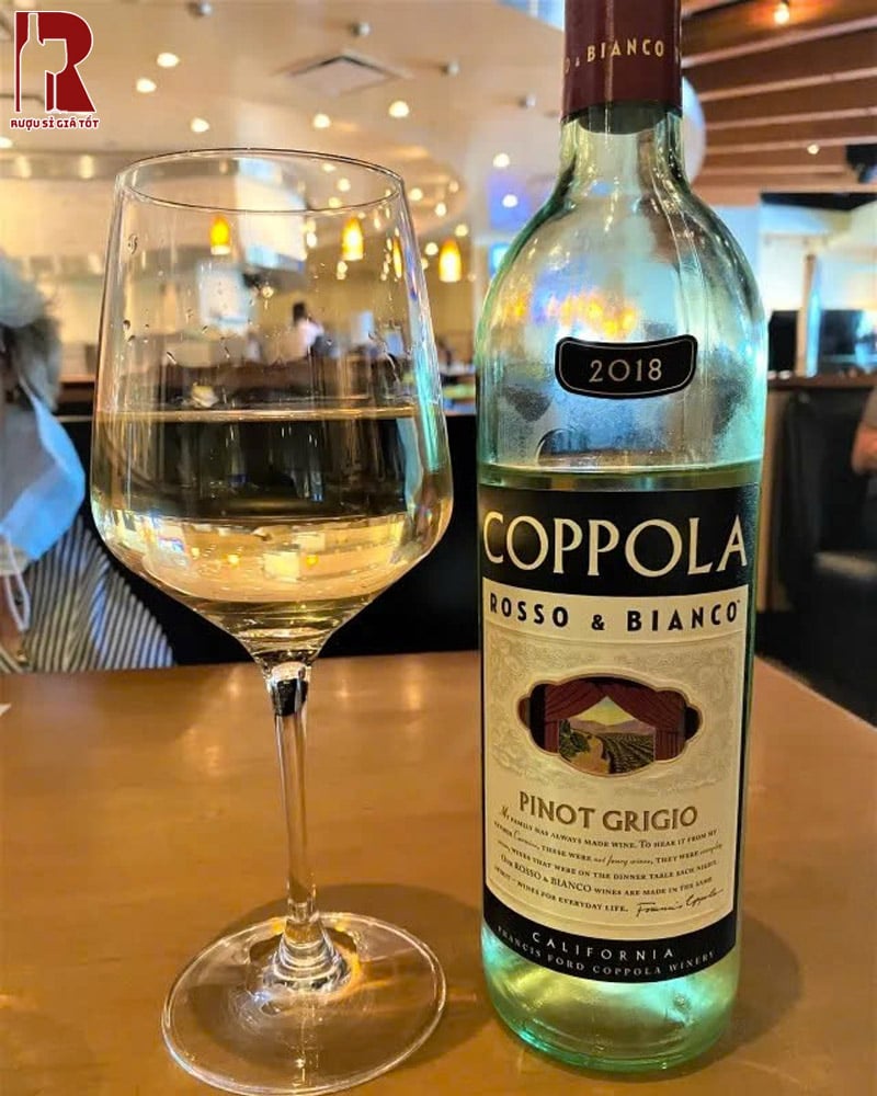 Rượu Vang Mỹ Trắng Francis Coppola Rosso & Bianco California Chất Lượng