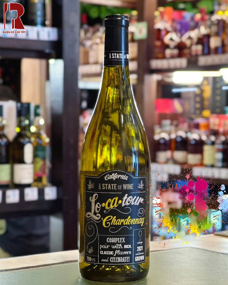 Mua Rượu Vang Mỹ Trắng Locatour California Giá Tốt Nhất