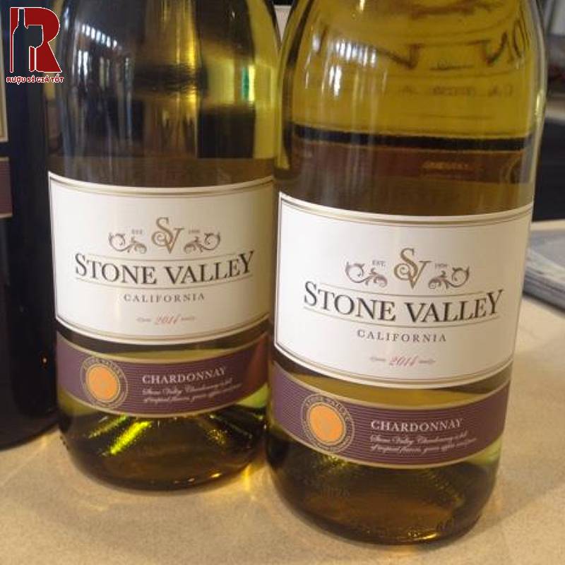 Uống Rượu Vang Mỹ Trắng Stone Valley California Chardonnay
