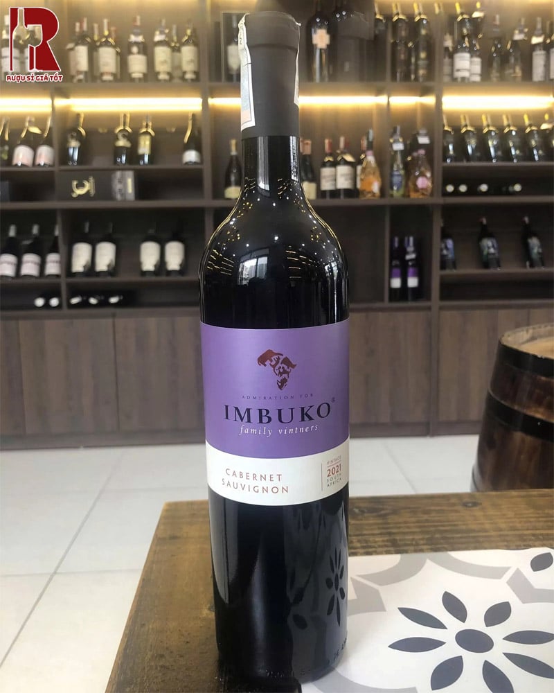 Giá Rượu Vang Nam Phi Đỏ Imbuko